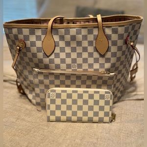 Neverfull and zippy wallet set *read description*